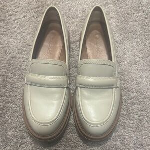 Women's Cream Loafers